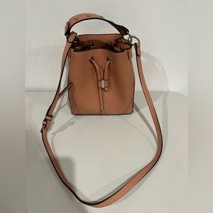 Zara Dust Pink Bucket Bag